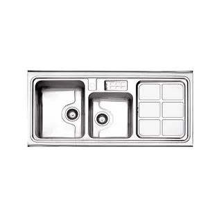 سینک ظرفشویی استیل البرز مدل 815 روکار