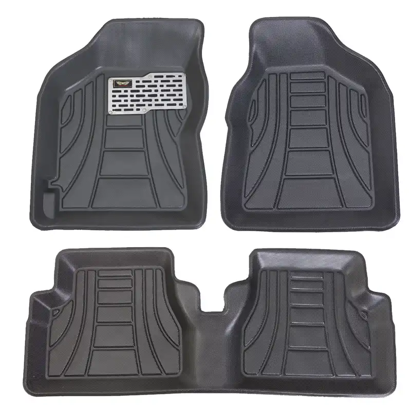 کفپوش سه بعدی خودرو ماهوت مدل لب برگردان مناسب برای کوییک