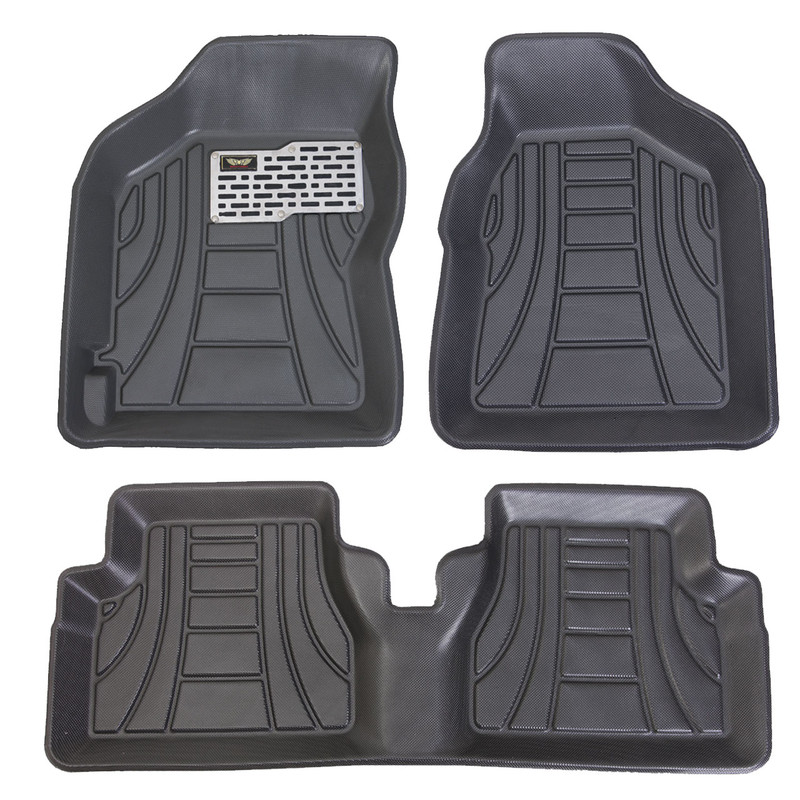 کفپوش سه بعدی خودرو ماهوت مدل لب برگردان مناسب برای کوییک