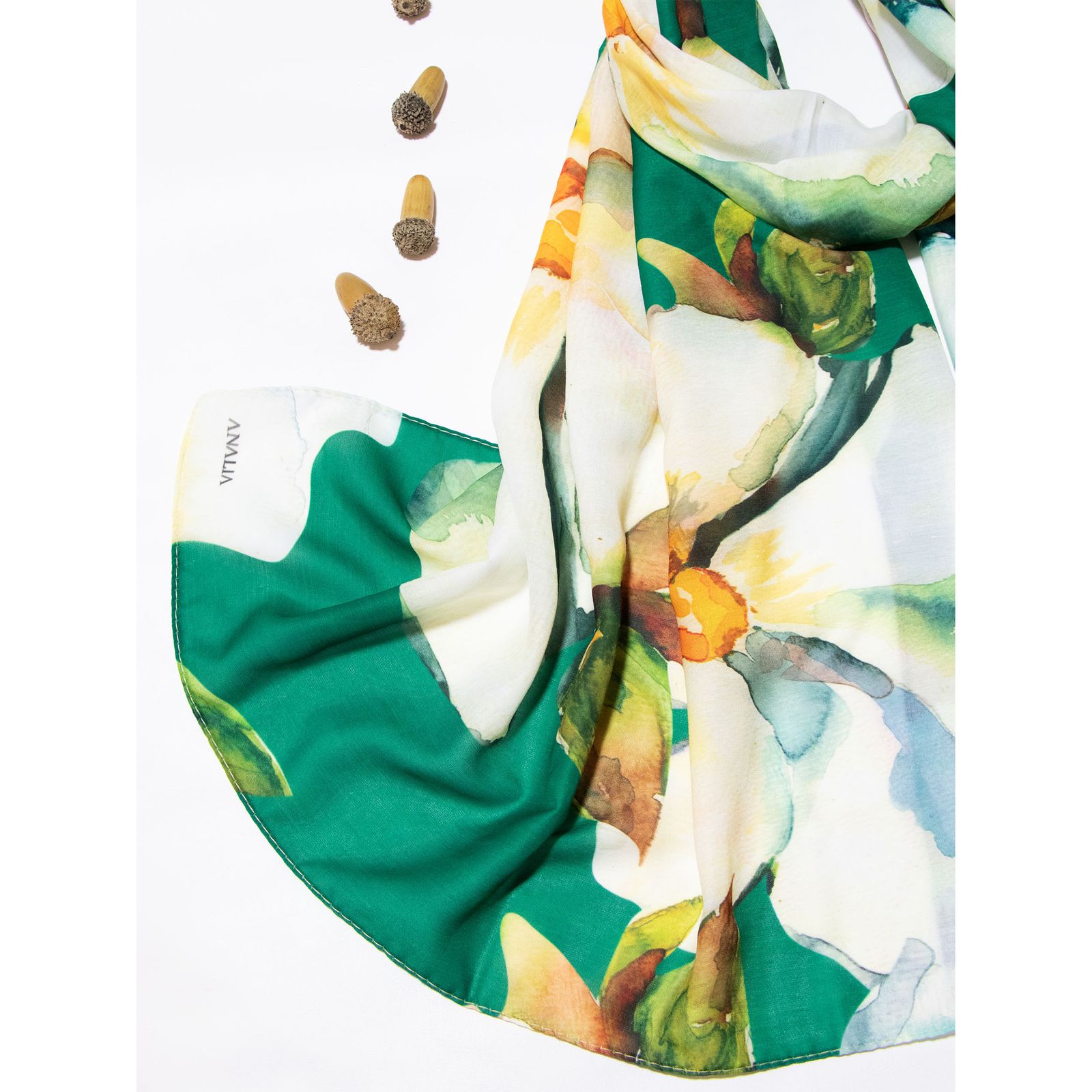 شال زنانه مدل نخی کد a-14055 -  - 12