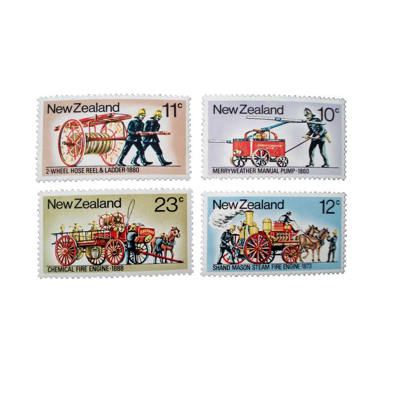 تمبر یادگاری مدل چرخ کد DS2080 مجموعه 4 عددی