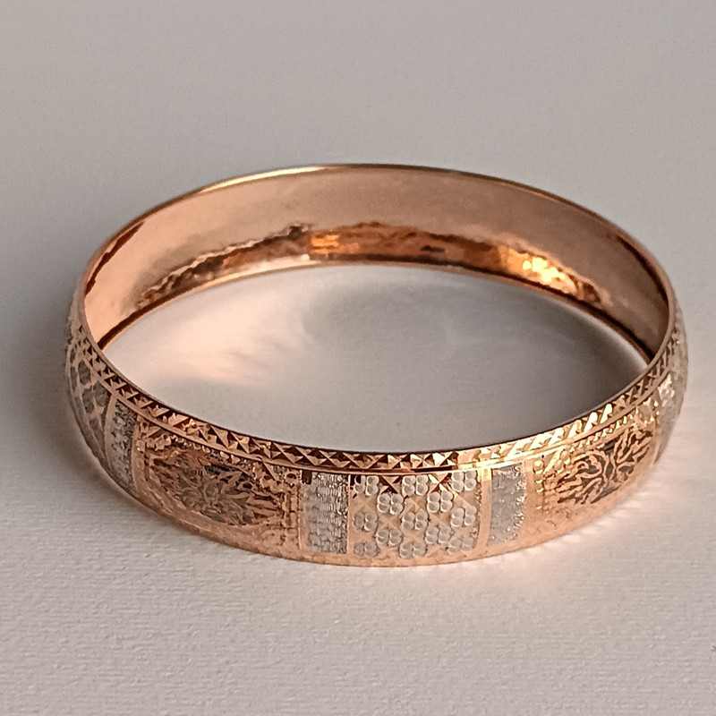 النگو طلا 18 عیار زنانه مارلیک کد 0208S1w النگو طلا 18 عیار زنانه مارلیک کد 0208S1w