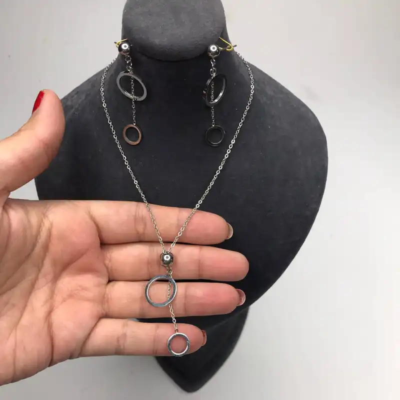 نیم ست زنانه مدل دایره