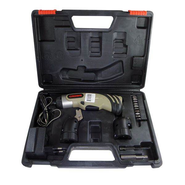 مجموعه 14 عددی پیچ گوشتی شارژی کرون مدل CT16002DC مجموعه 14 عددی پیچ گوشتی شارژی کرون مدل CT16002DC