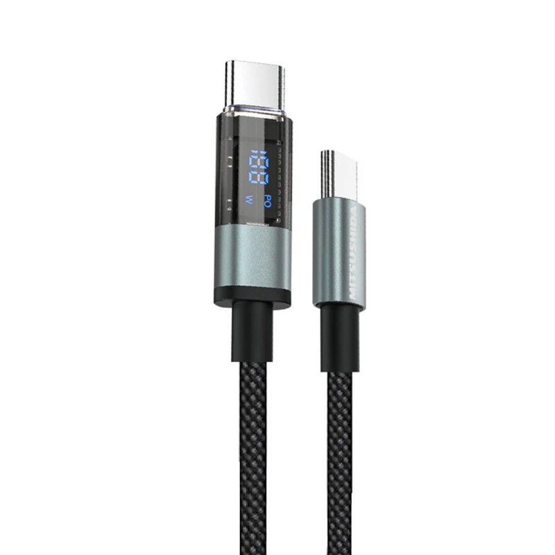 کابل تبدیل USB-C به USB-C میتسوشیدا مدل KC-A5 طول 1 متر