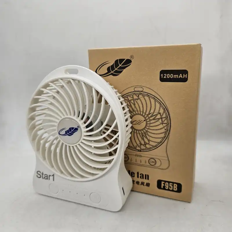 پنکه شارژی استاروان مدل F95B-1200mAH