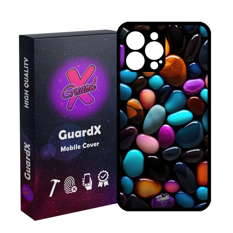 کاور گارد ایکس طرح سنگ مدل Glass10710 مناسب برای گوشی موبایل اپل iPhone 12 Pro