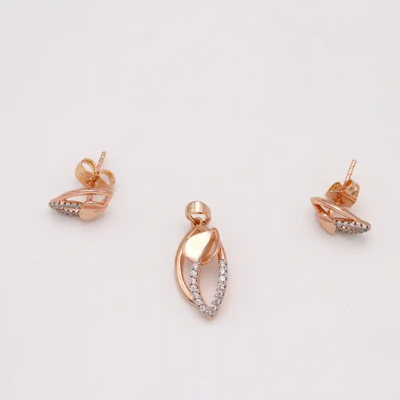 نیم ست زنانه ژوپینگ مدل برگ کد THS-130