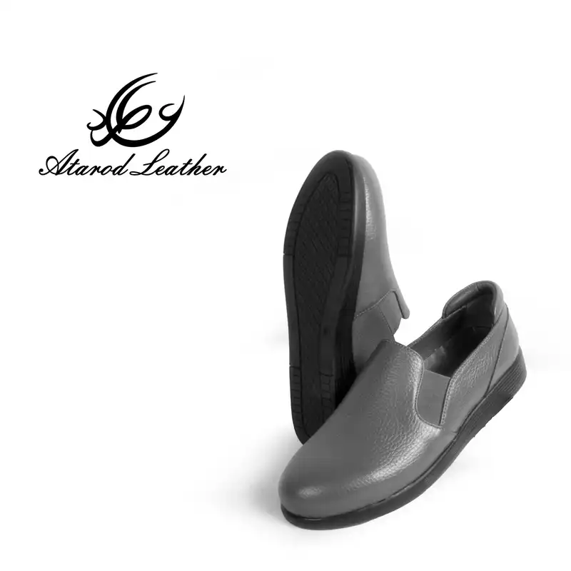 کفش روزمره زنانه چرم عطارد مدل چرم طبیعی کد SH174