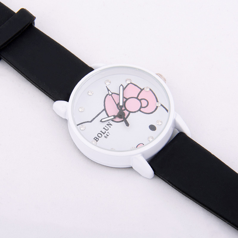 ساعت مچی عقربه ای دخترانه کد A100 ساعت مچی عقربه ای دخترانه کد A100