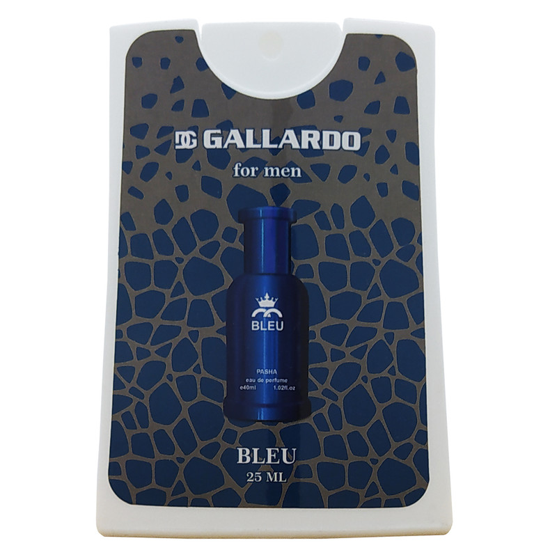 عطر جیبی مردانه گالاردو مدل Blue حجم 25 میلی لیتر عطر جیبی مردانه گالاردو مدل Blue حجم 25 میلی لیتر