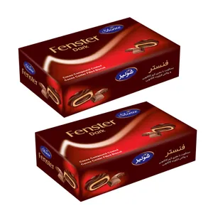 بیسکویت با مغز و روکش شکلاتی فنستر شونیز بسته 2 عددی