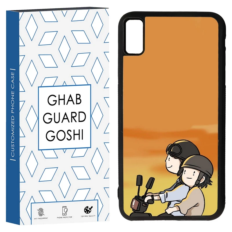 کاور قاب گارد گوشی طرح عاشقانه کد TPU-285 مناسب برای گوشی موبایل اپل Iphone XS MAX/ X MAX