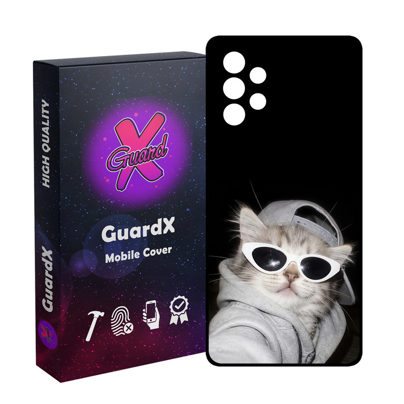 کاور گارد ایکس طرح گربه مدل 11112 مناسب برای گوشی موبایل سامسونگ Galaxy A52/A52S