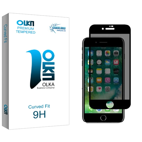 محافظ صفحه نمایش حریم شخصی کولینگ مدل Olka مناسب برای گوشی موبایل اپل iPhone 8 Plus