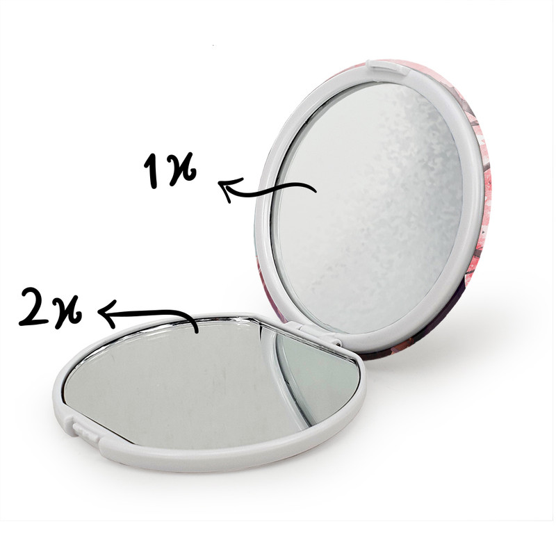 آینه جیبی خندالو طرح شوکو نیشیمیا و شویا ایشیدا انیمه سایلنت ویس A Silent Voice مدل تاشو کد 15823