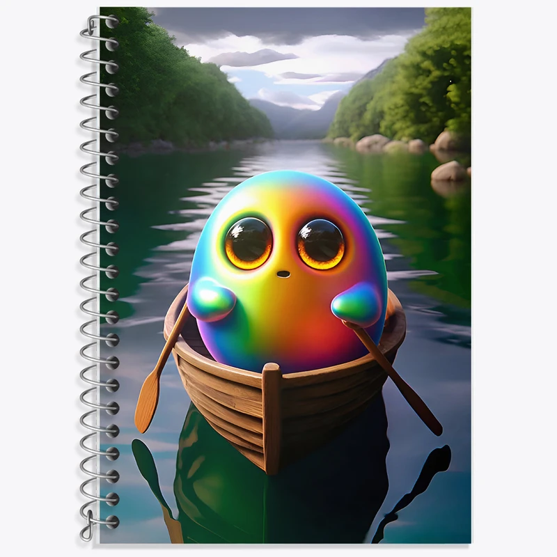 دفتر لغت 50 برگ خندالو طرح قطره بامزه کد F7542