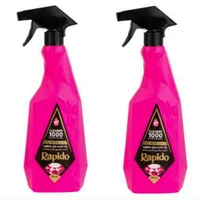 اسپری پاکننده سطوح هزار منظوره راپیدو مدل 02 بسته 2 عددی حجم 650 میلی لیتر
