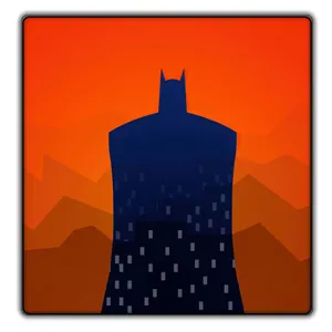 زیر لیوانی مدل Batman کد 026