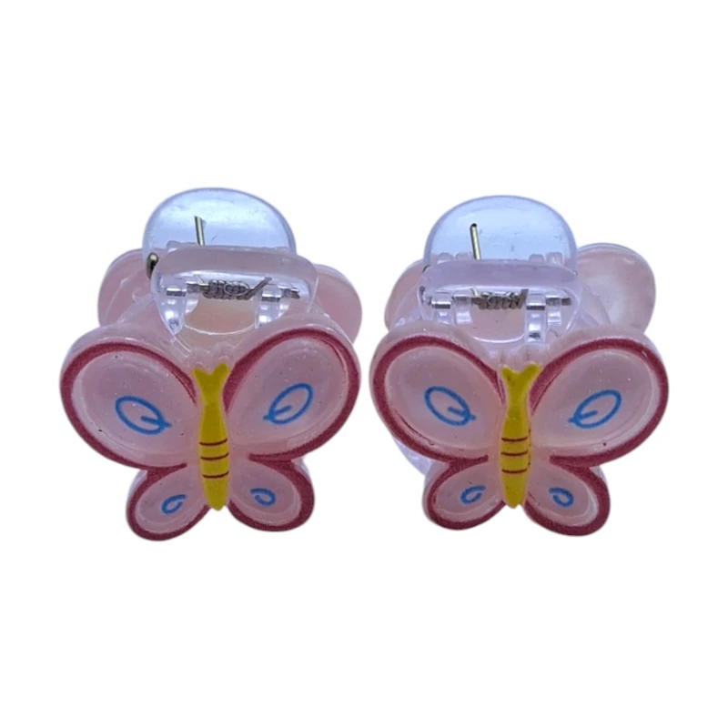 کلیپس مو دخترانه مدل پروانه بسته دو عددی