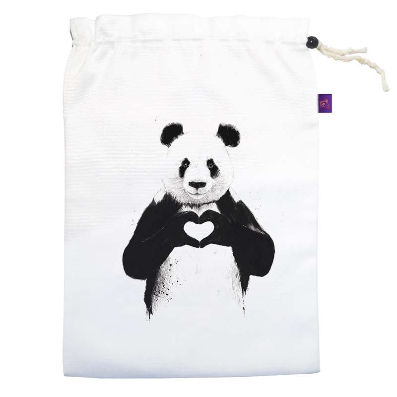 کیسه نان و سبزی ترمه طراحان ایده مدل lovely panda کد cfp1505 L