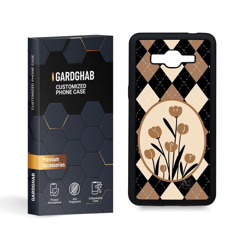 کاور گارد قاب مدل گل مناسب برای گوشی موبایل سامسونگ Galaxy Grand Prime / G530