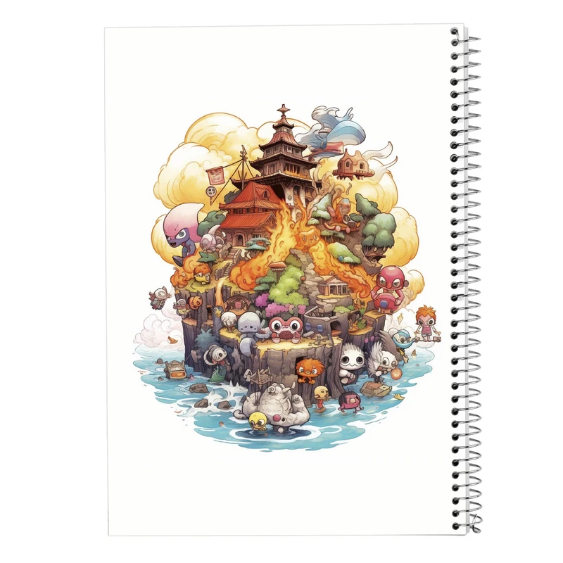 دفتر مشق 100 برگ مدوپد مدل DC کد DF10013