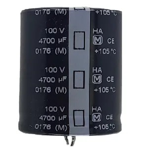 خازن الکترولیت 4700 میکروفاراد کد 100V