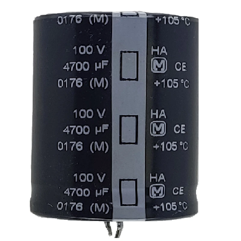 خازن الکترولیت 4700 میکروفاراد کد 100V