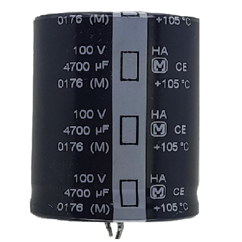 خازن الکترولیت 4700 میکروفاراد کد 100V