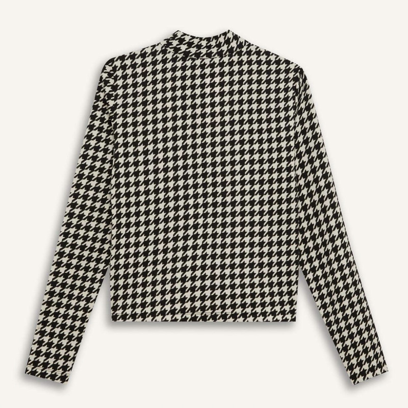 بلوز آستین بلند زنانه دفکتو مدل پیچازی مجلسی