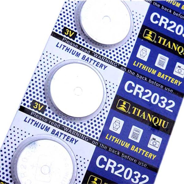 باتری سکه ای تیانکیو مدل JP-AB 2032 بسته 5 عددی