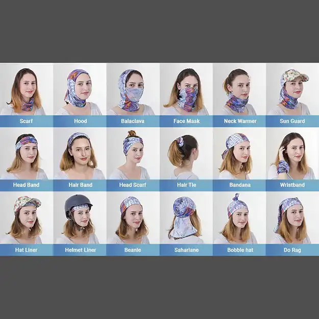 دستمال سر و گردن مدل باندانا کد 078