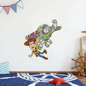  استیکر دیواری کودک هفال مدل داستان اسباب بازی ها کد n-43m 