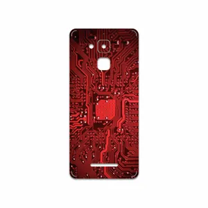 MAHOOT Red Printed Circuit Board Cover Sticker for ASUS Zenfone 3 Max ZC520TL