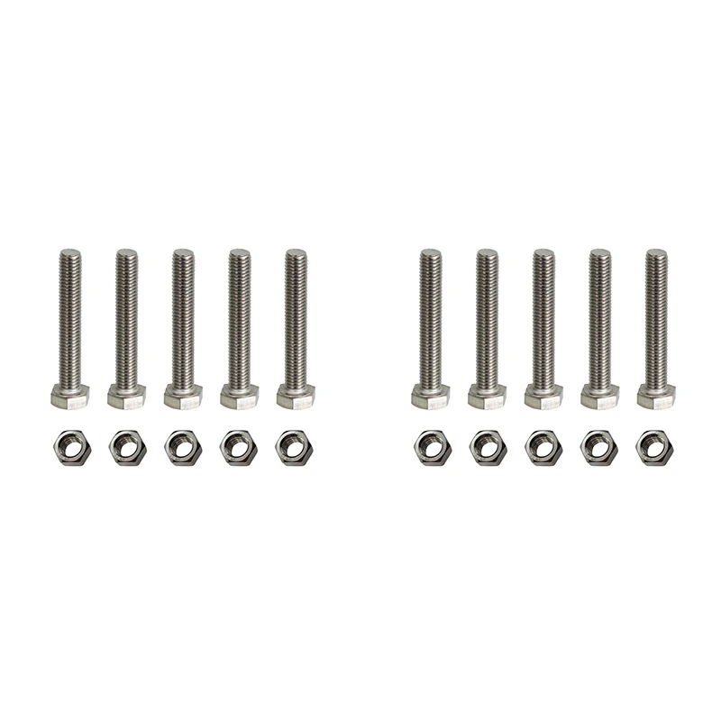  پیچ و مهره مدل Hex-12-100 بسته 20 عددی