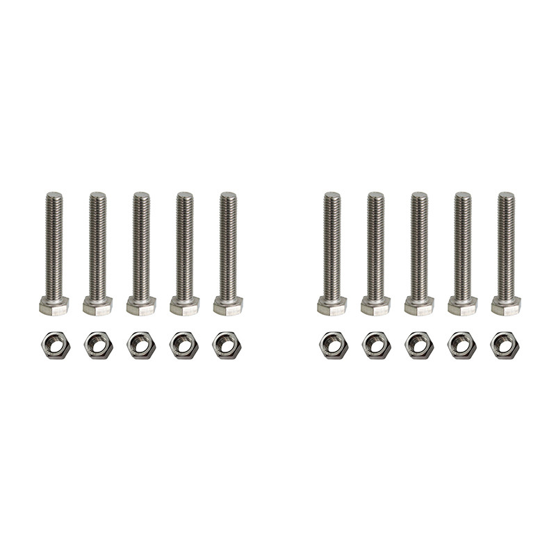  پیچ و مهره مدل Hex-12-80 بسته 20 عددی