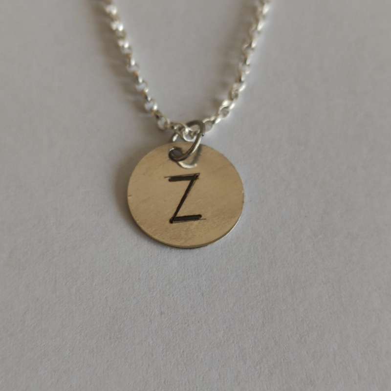 گردنبند نقره زنانه مدل z