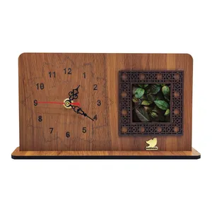 ساعت رومیزی مبین ایده مدل گل B-h105