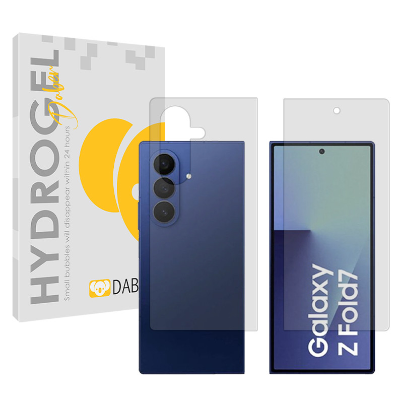 محافظ صفحه نمایش مات دبن مدل Tough مناسب برای گوشی موبایل سامسونگ Galaxy Z Fold7 به همراه محافظ پشت گوشی