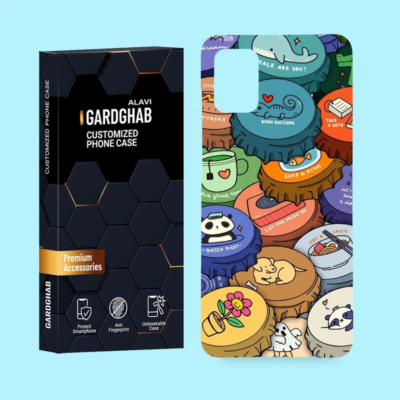 کاور گارد قاب علوی مدل کارتونی و انیمه مناسب برای گوشی موبایل سامسونگ Galaxy A51