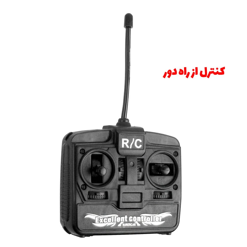 عکس شماره 8 : ماشین بازی کنترلی مدل شارژی دیوانه stunt car کد 9802m-3