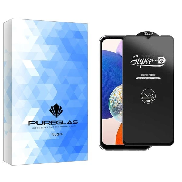 محافظ صفحه نمایش پیور گلس مدل NueGlas SuperD_ESD مناسب برای گوشی موبایل سامسونگ Galaxy A14