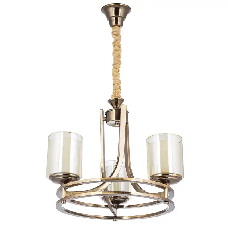 لوستر 3 شعله چشمه نور کد N2667-3