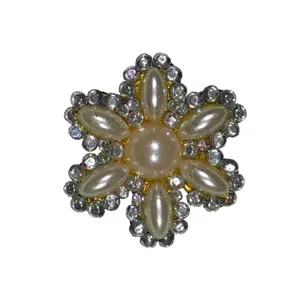 سنجاق سینه زنانه مدل مروارید کد 6008P