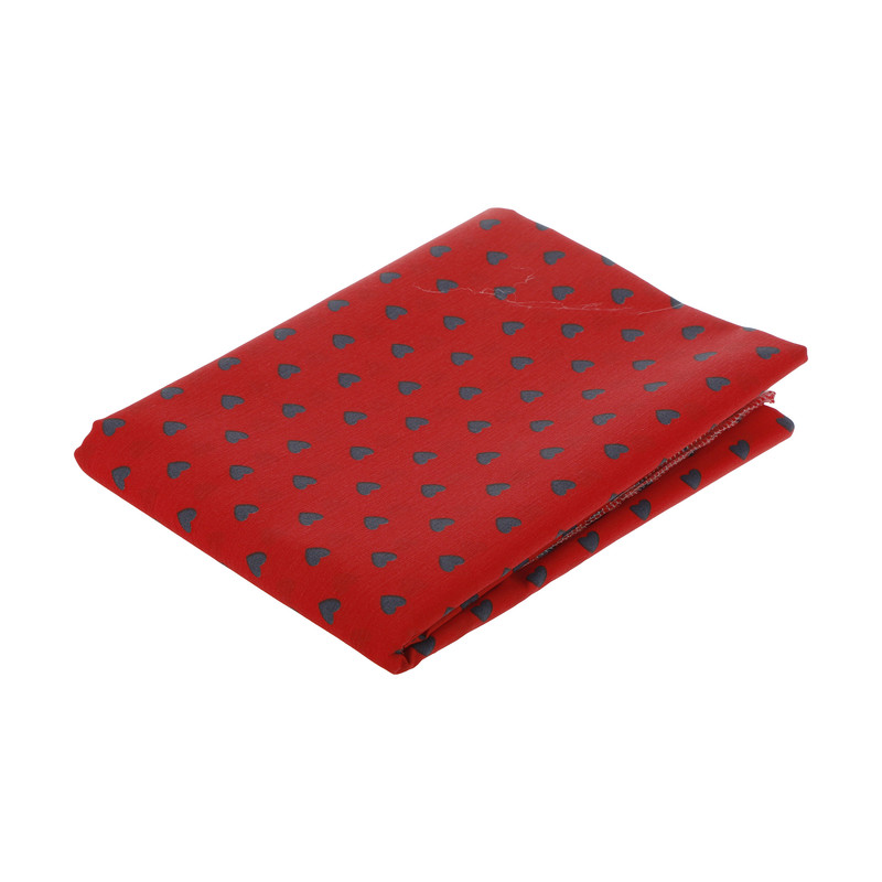 ملحفه آرین مدل روانداز طرح قلب یک نفره سایز 140x250 سانتی متر
