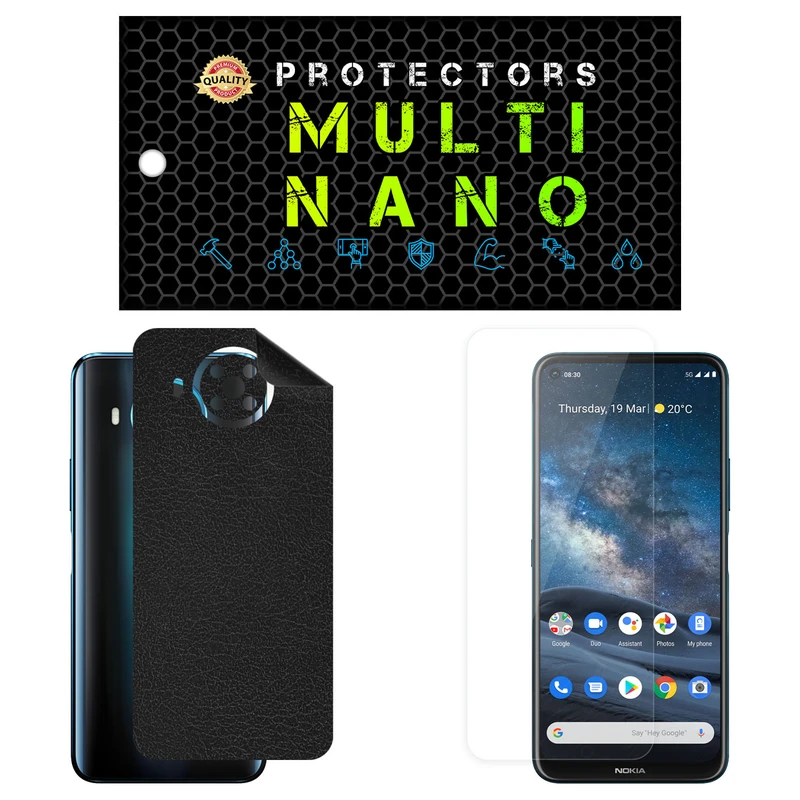 محافظ صفحه نمایش مولتی نانو مدل X-SFL مناسب برای گوشی موبایل نوکیا 8.3 5G به همراه برچسب پوششی