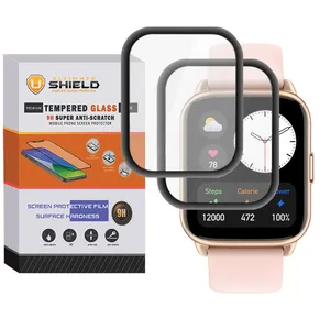 Ultimate Shield Pmma-UL Nano Screen Protector For Amazfit Pop 2 Pack of 2