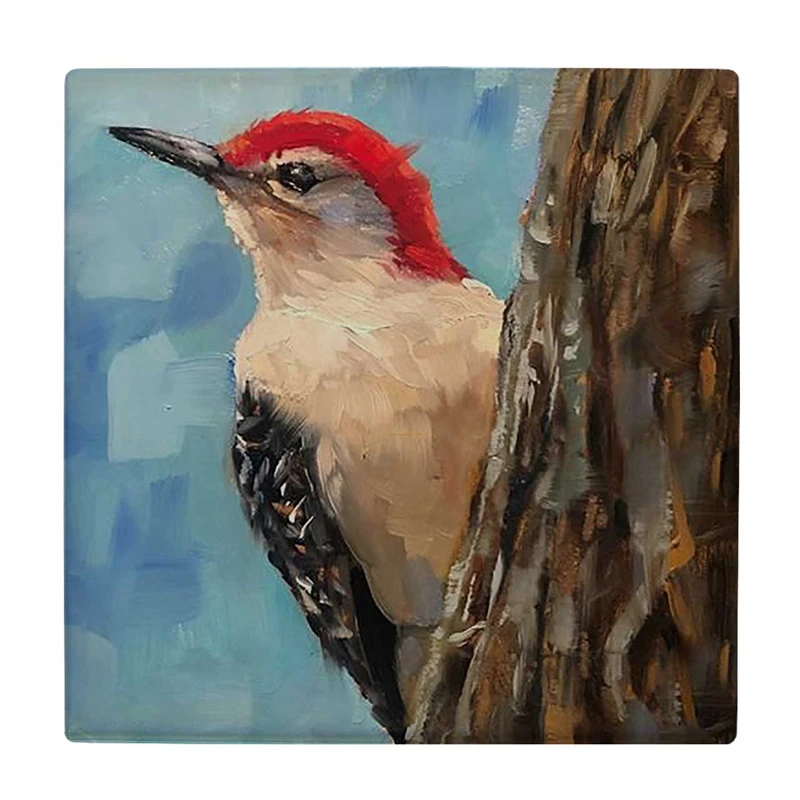  زیر لیوانی  طرح نقاشی پرنده کد    5849930_4324