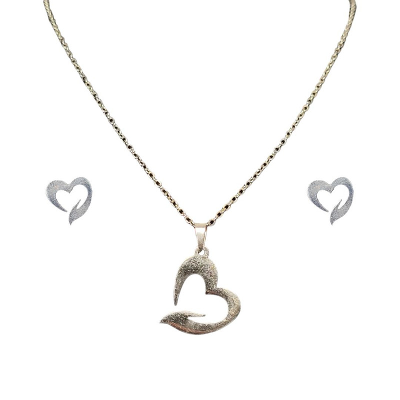 نیم ست زنانه مدل قلب 135